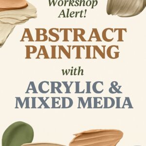 Abstract Painting in Acrylic & Mixed Media